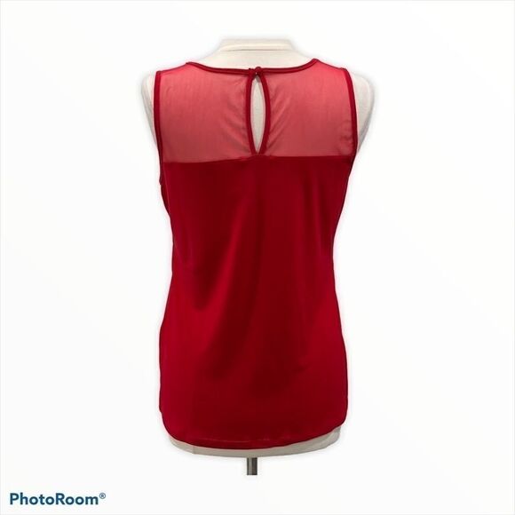 INC International Concepts Illusion-Inset Top - Picture 12 of 14